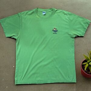 Rainforest Cafe Vintage Orlando Forest Green Cotton T-Shirt Men's Size Large